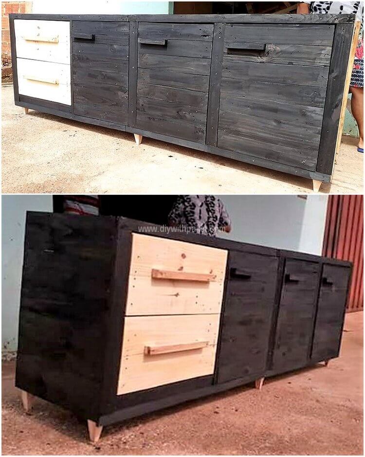 pallet entrance table idea