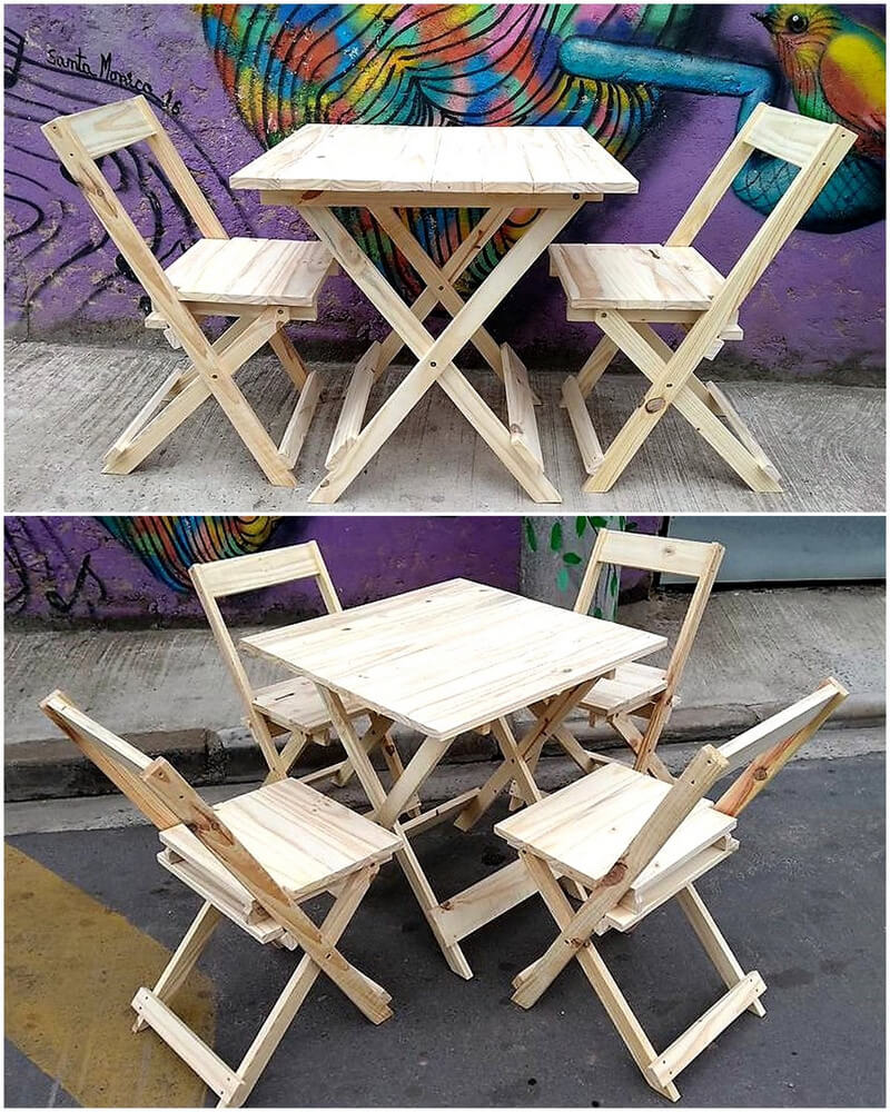 simple wooden pallet furniture