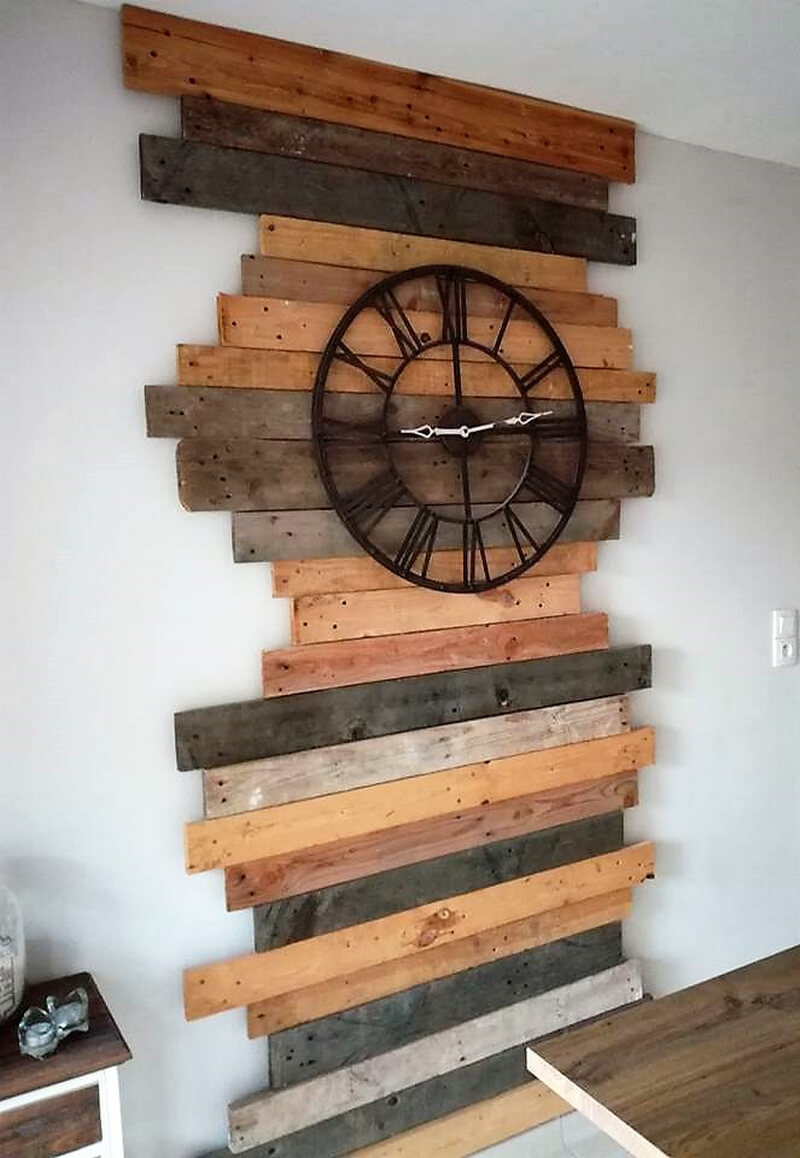 pallets wooden wall art