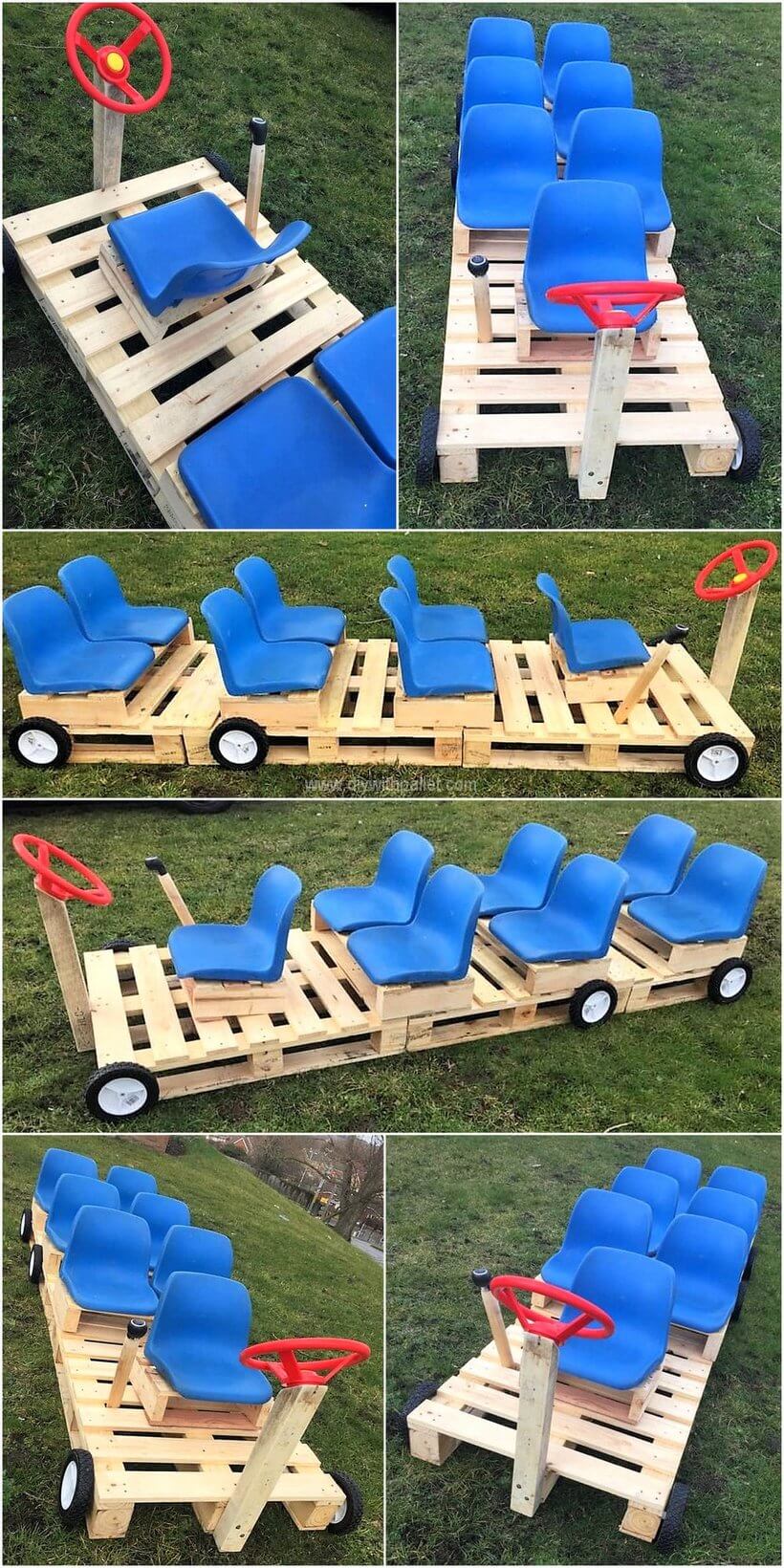 pallet bus for kids