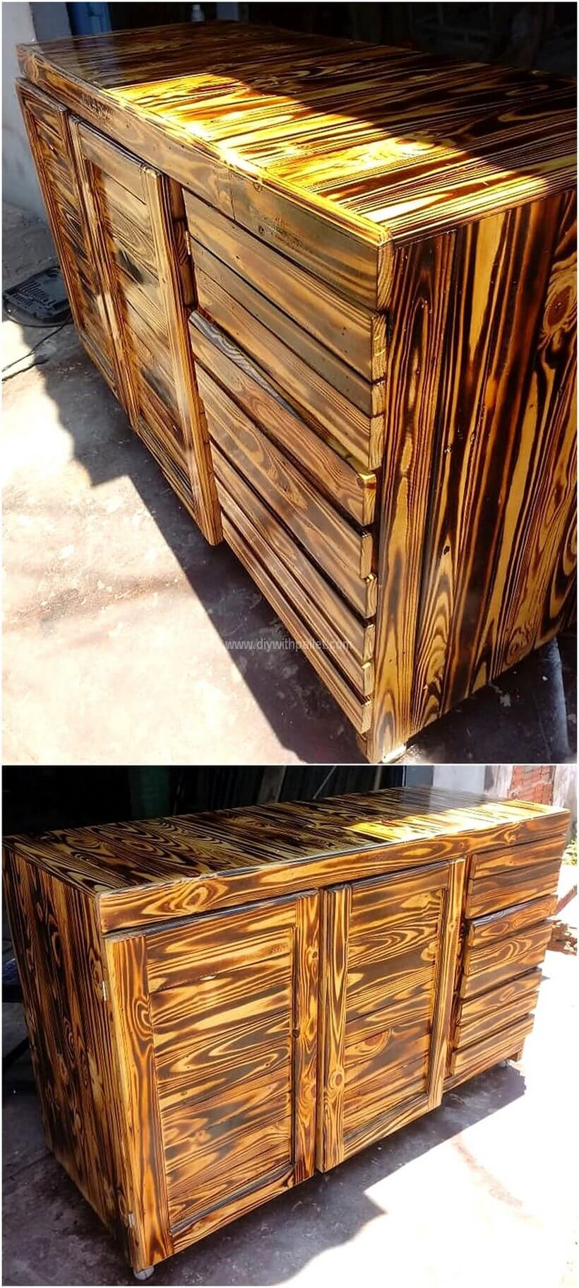 pallet dresser table