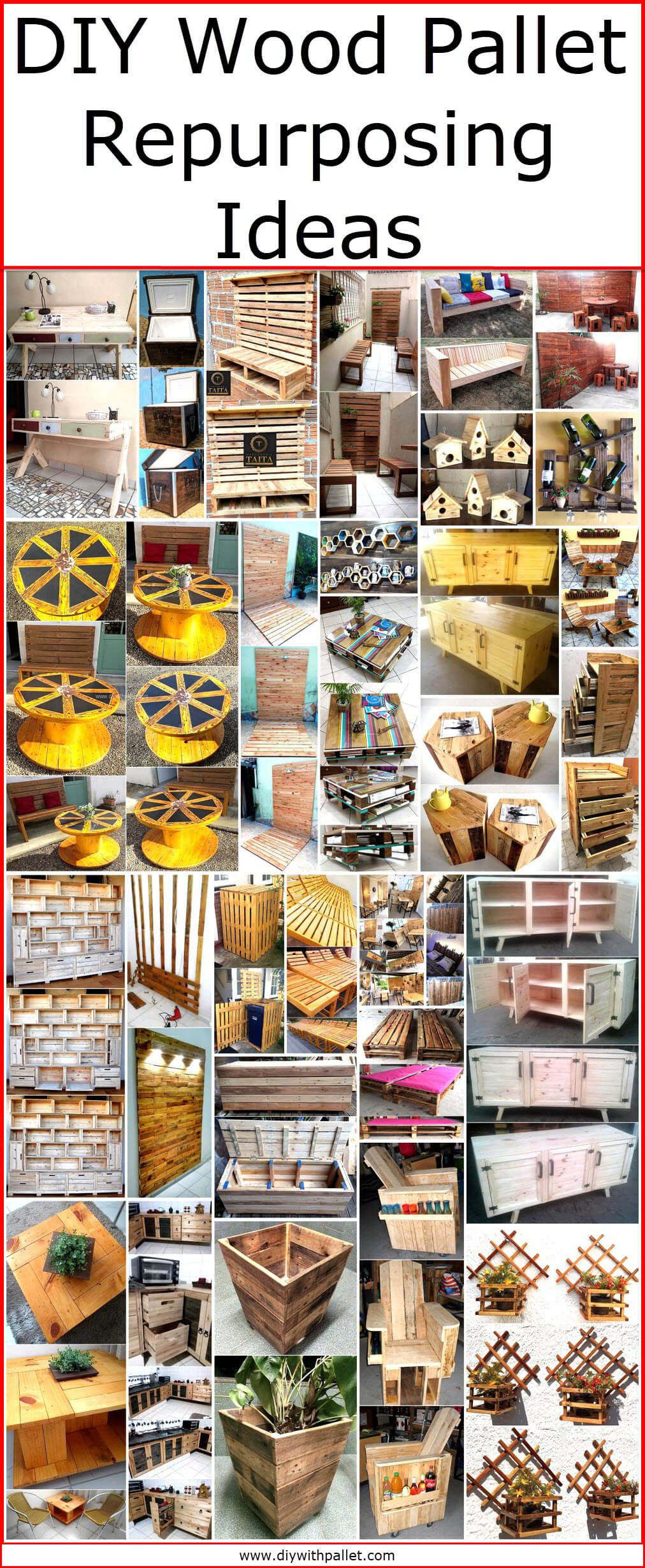 DIY Wood Pallet Repurposing Ideas
