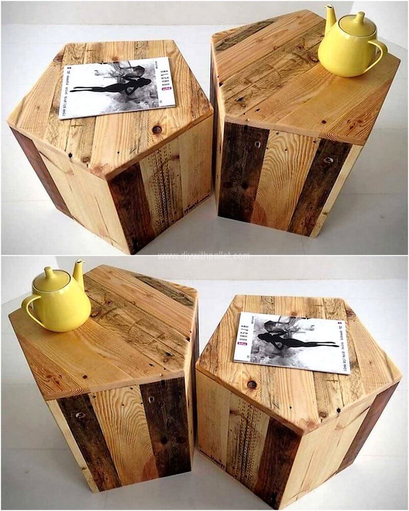 pallet side tables