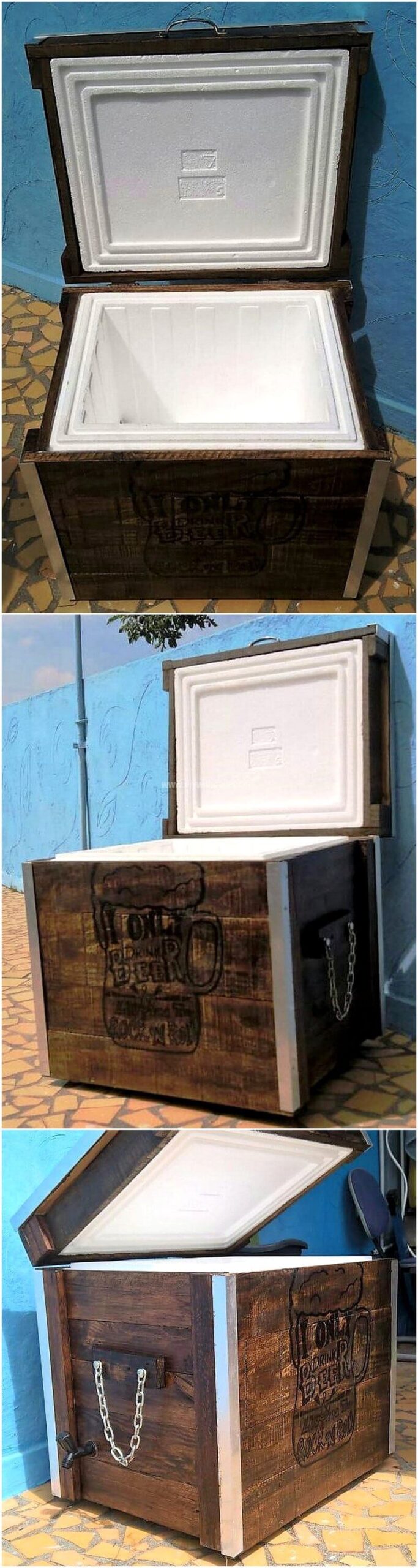 pallet cooler idea