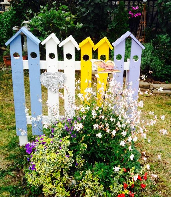 DIY pallet stand with planter ideas (5)