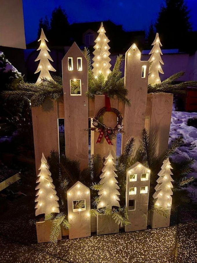 DIY wood pallet decor stand ideas (2)