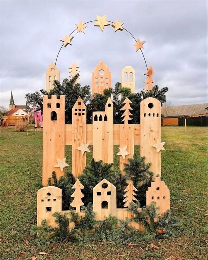 DIY wood pallet decor stand ideas (3)