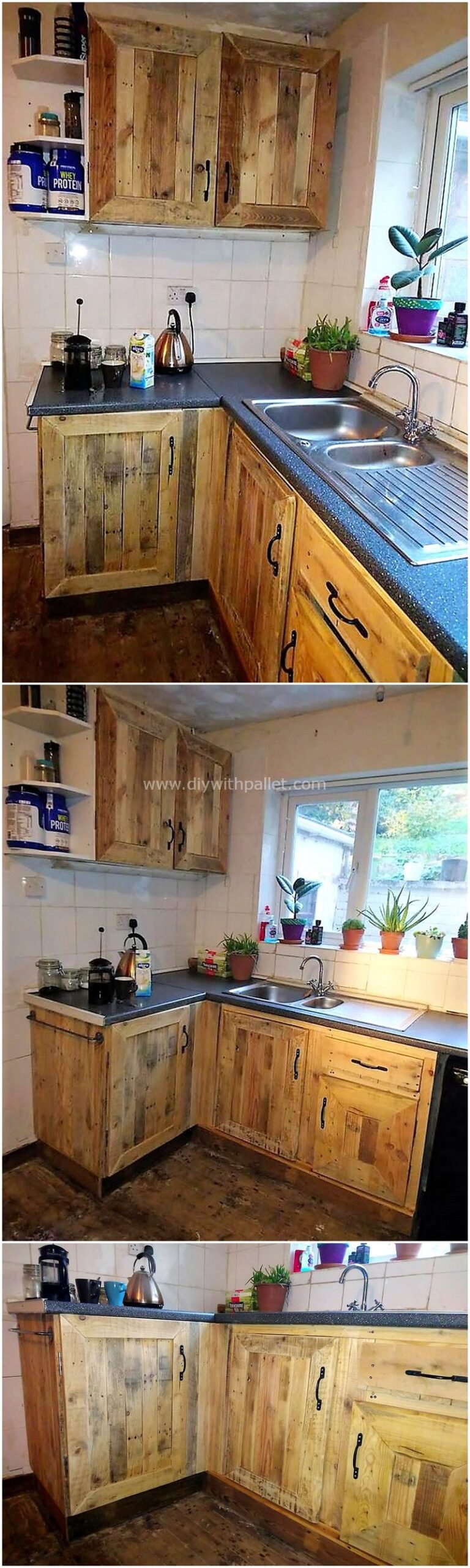 remodel pallet kitchen