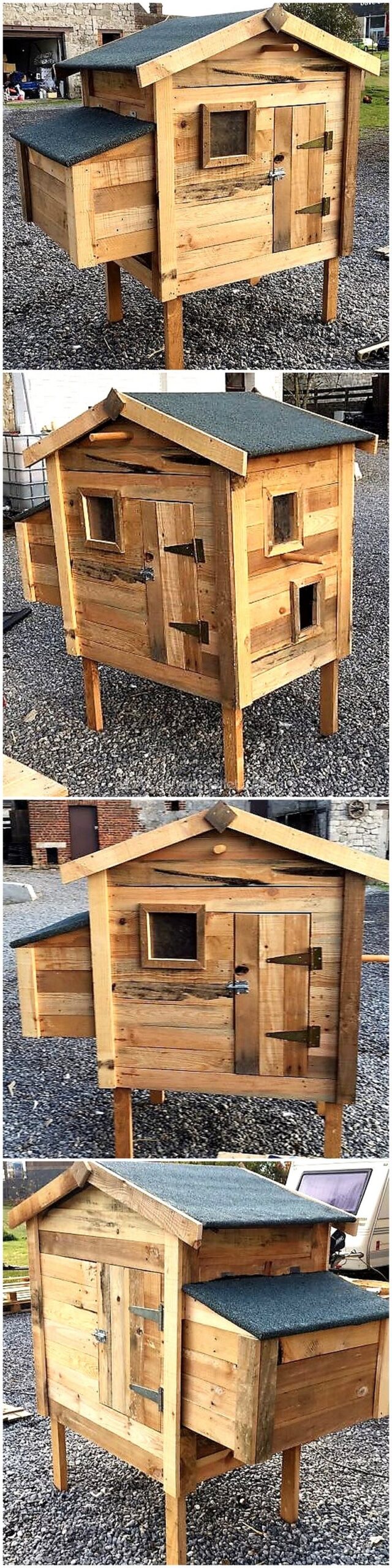 pallet chicken coop
