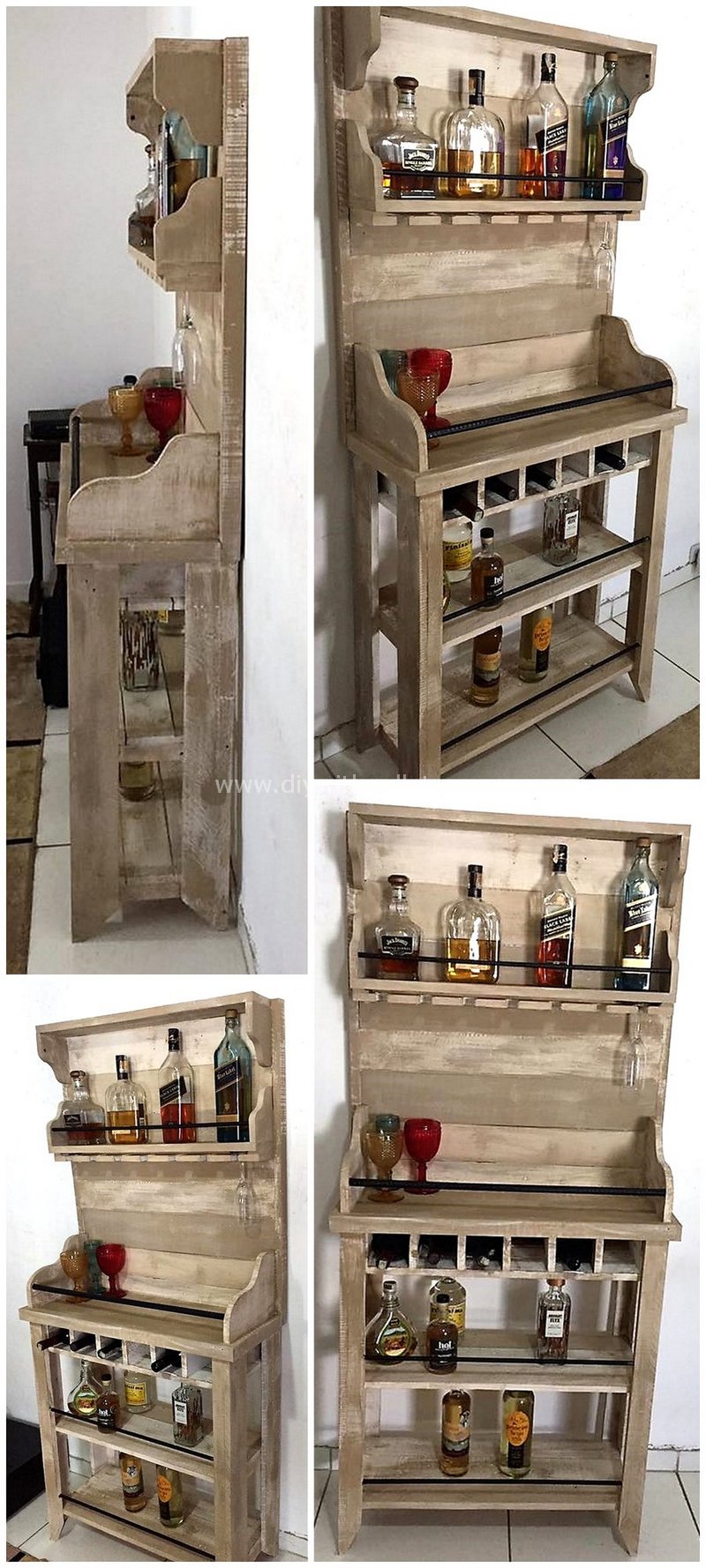 recycled pallet bar plan
