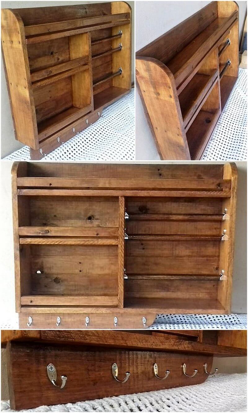 pallet kitchen shelf idea