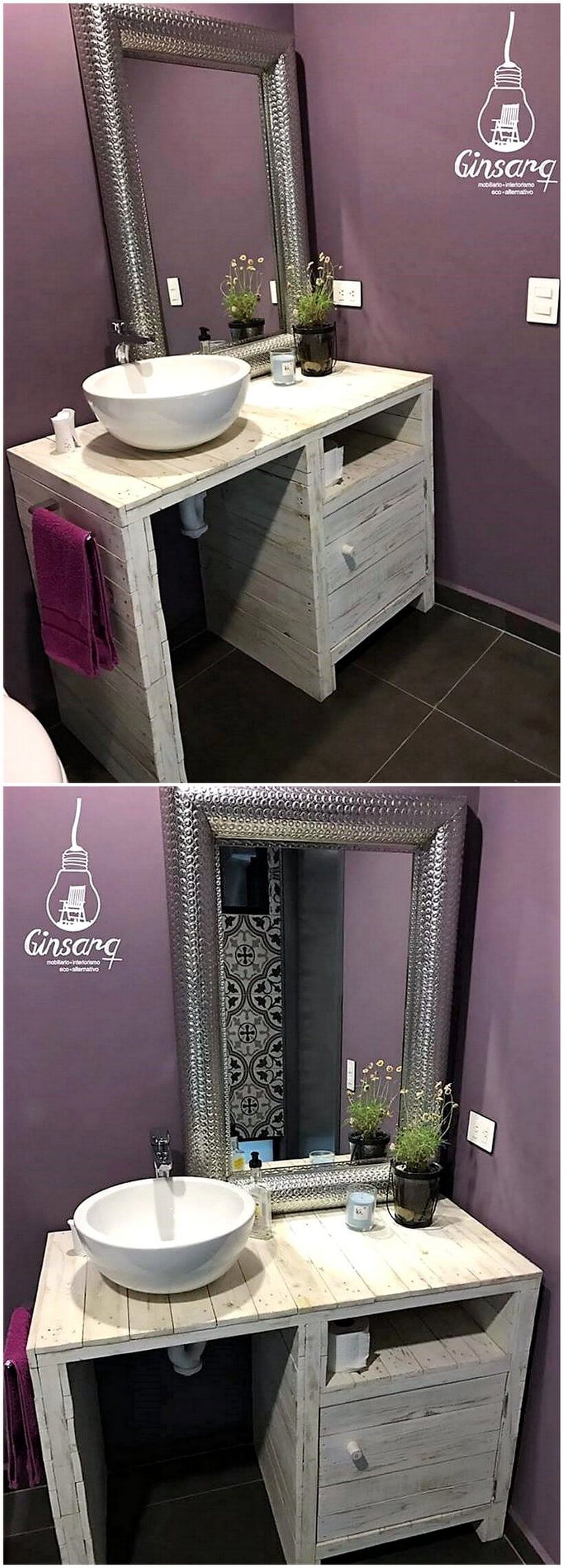 pallet basin idea