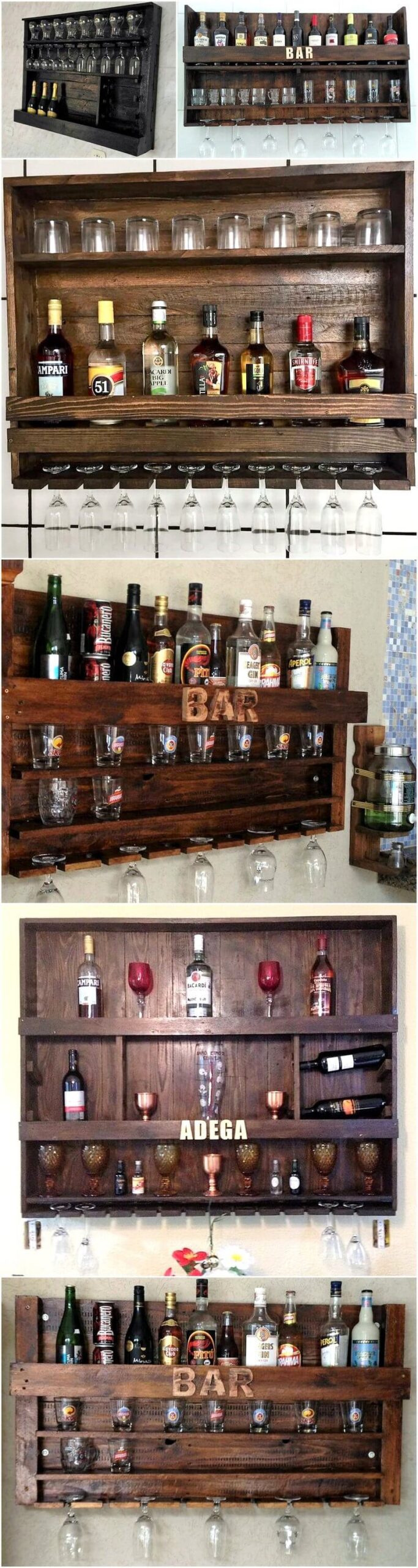 reused pallet bars