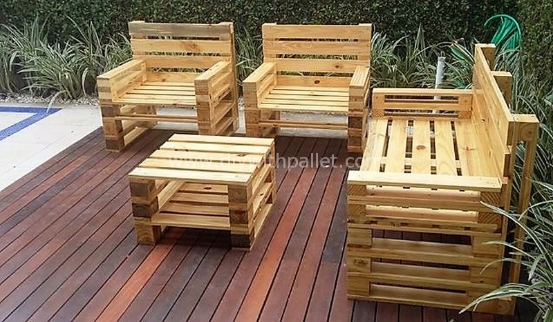 pallet terrace idea
