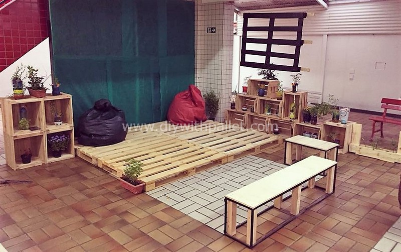 pallet terrace plan