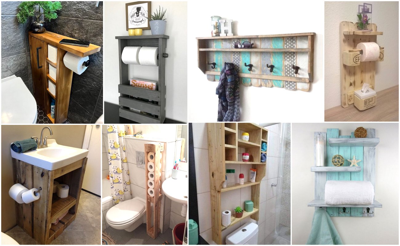 wood pallet bathroom ideas