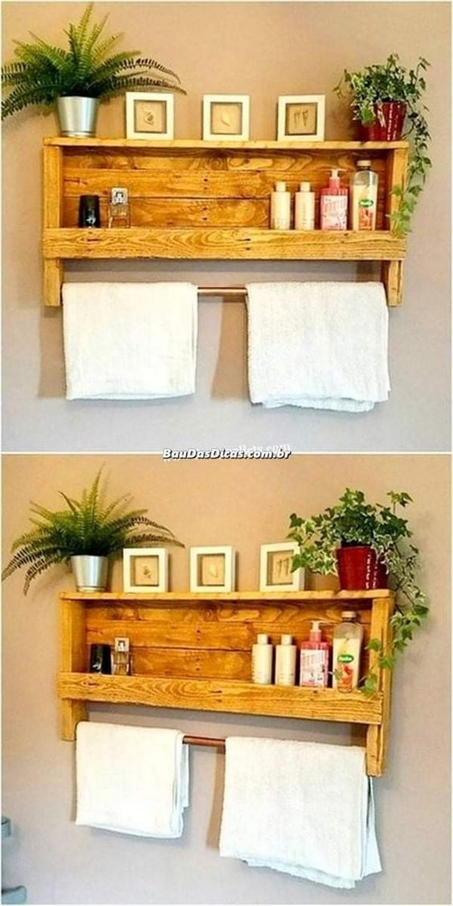 wood pallet ideas for bathroom or toilet (4)