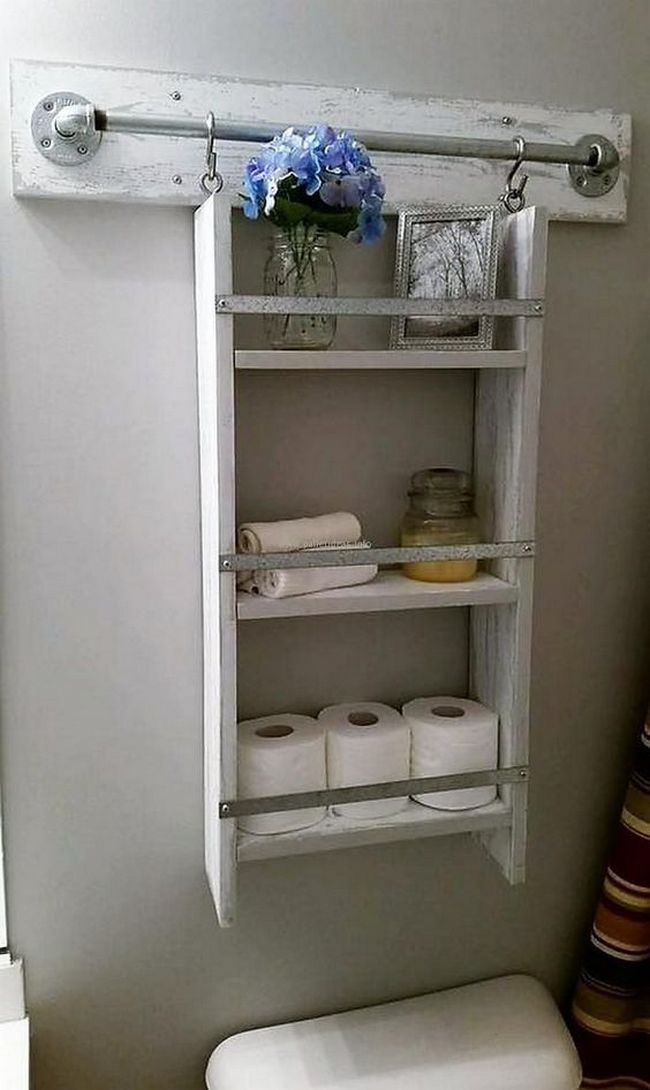 wood pallet ideas for bathroom or toilet (10)