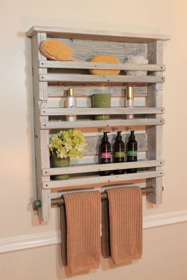 wood pallet ideas for bathroom or toilet (13)