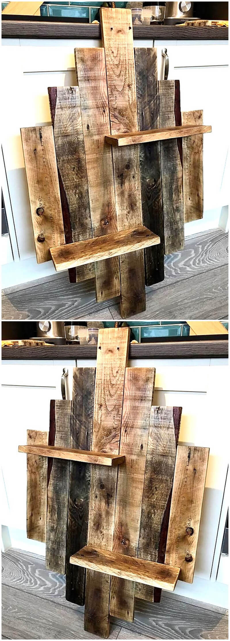 pallet shelf idea