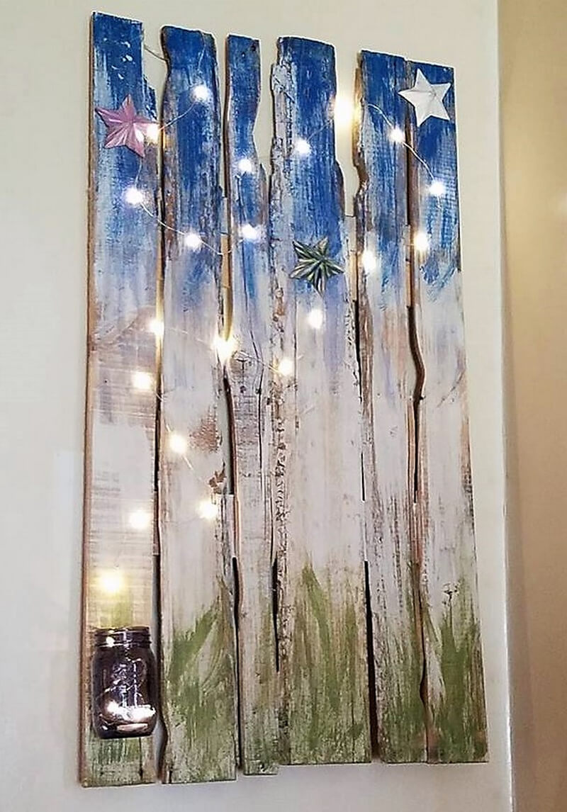 pallet wall art
