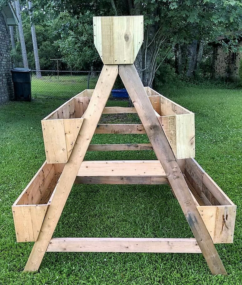 pallet planter idea