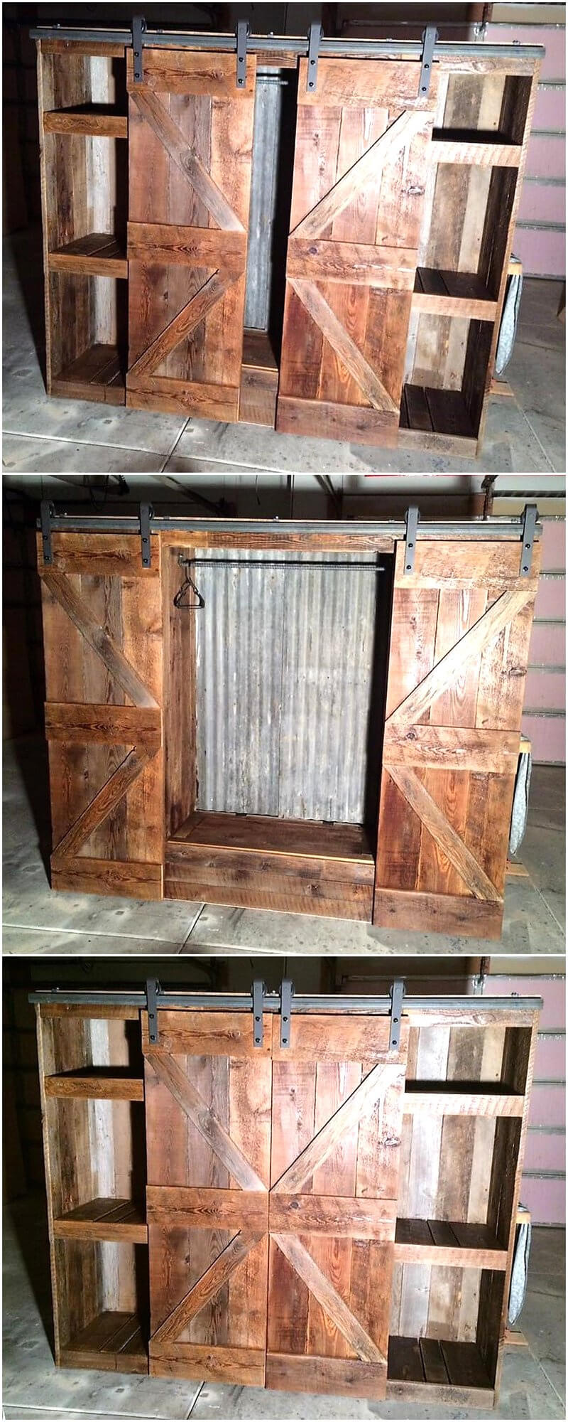 pallets kitchen cabinet