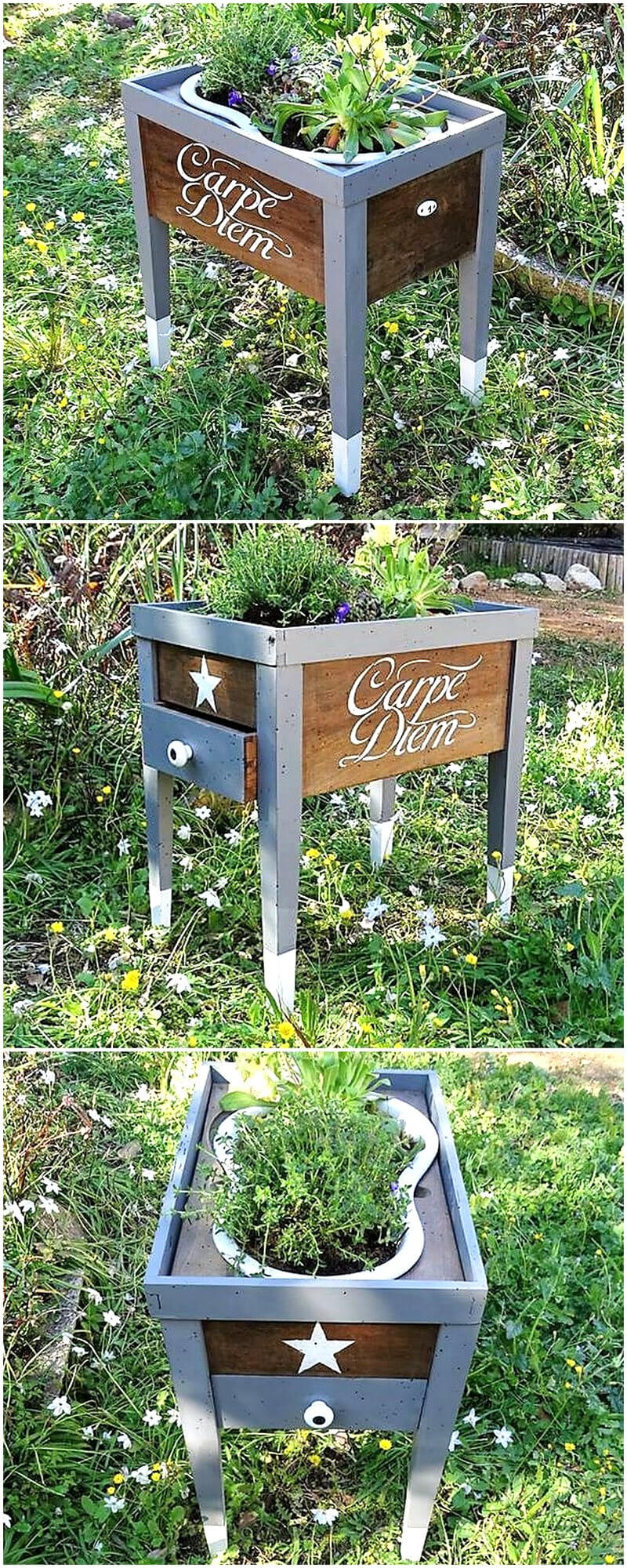 pallets planters plan