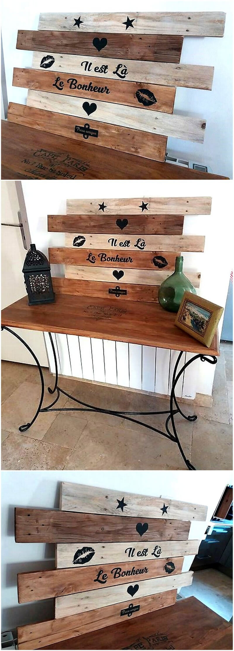wood pallet wall decor art craft