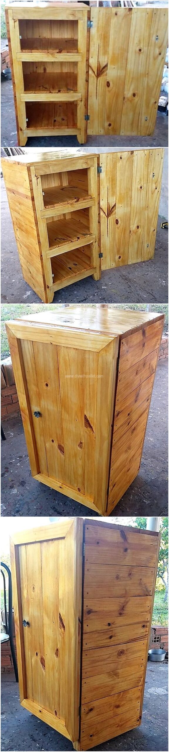 pallet storage cabinet