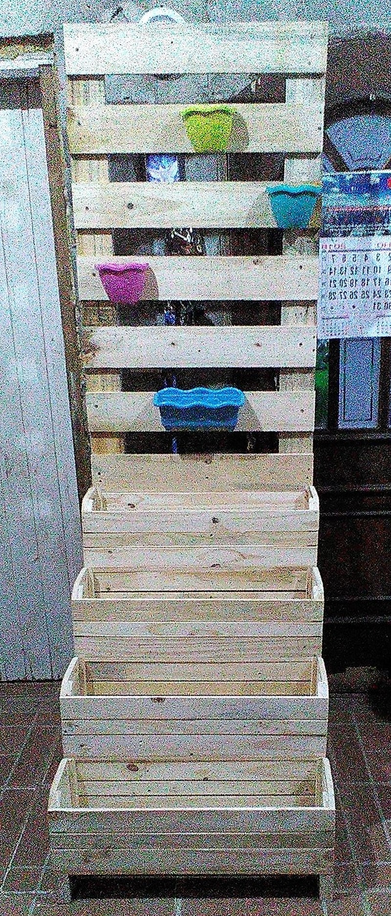 pallet planter idea
