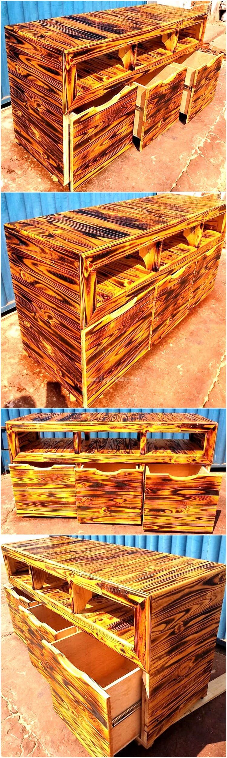 pallet tv stand idea