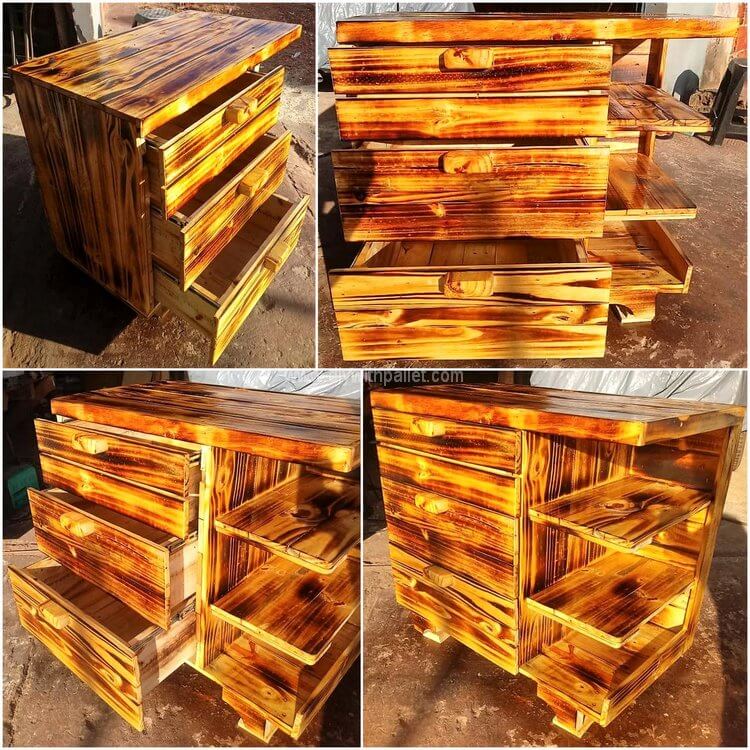 pallet night stand idea