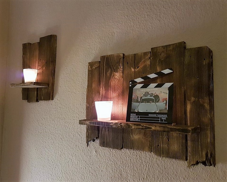 wood pallets wall decor art