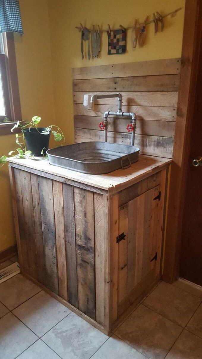 wood pallet sink (1)