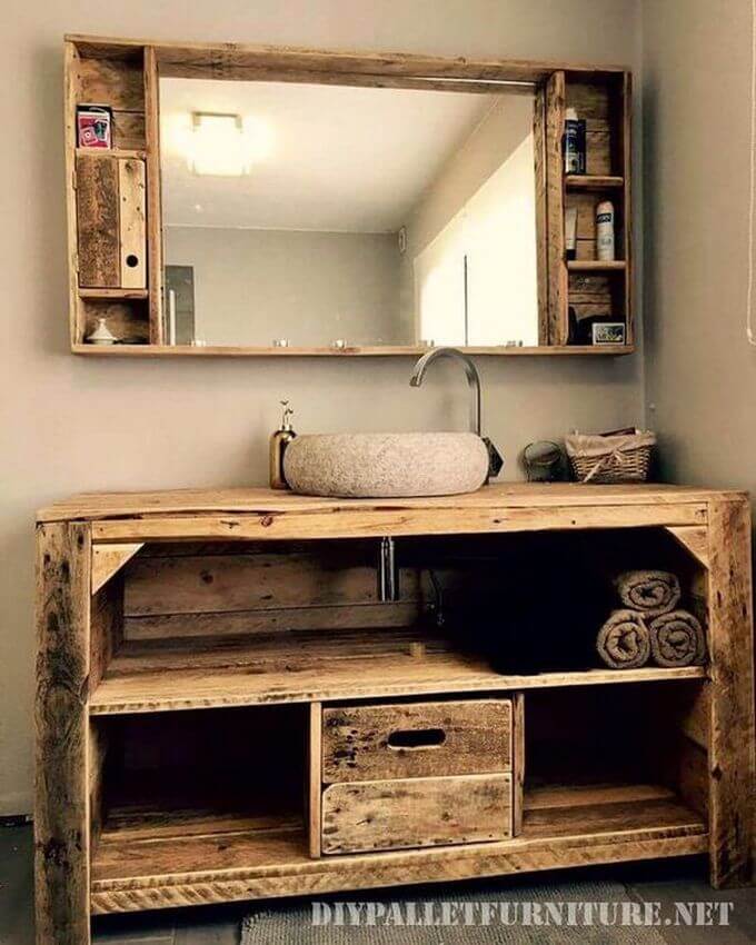 wood pallet sink (5)