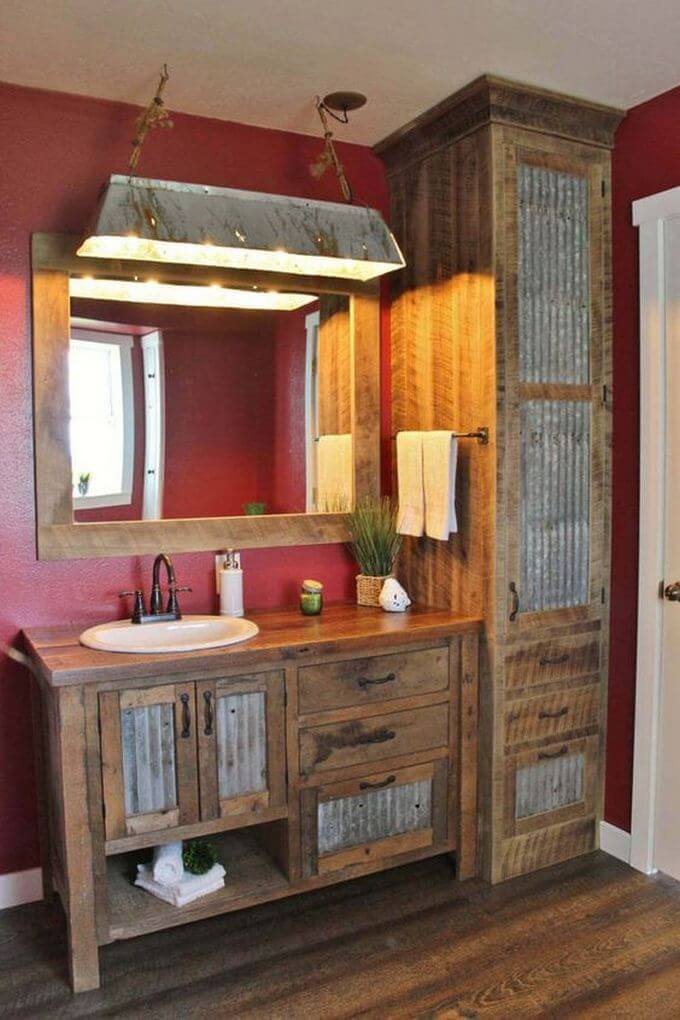 wood pallet sink (6)