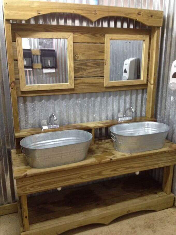 wood pallet sink (18)