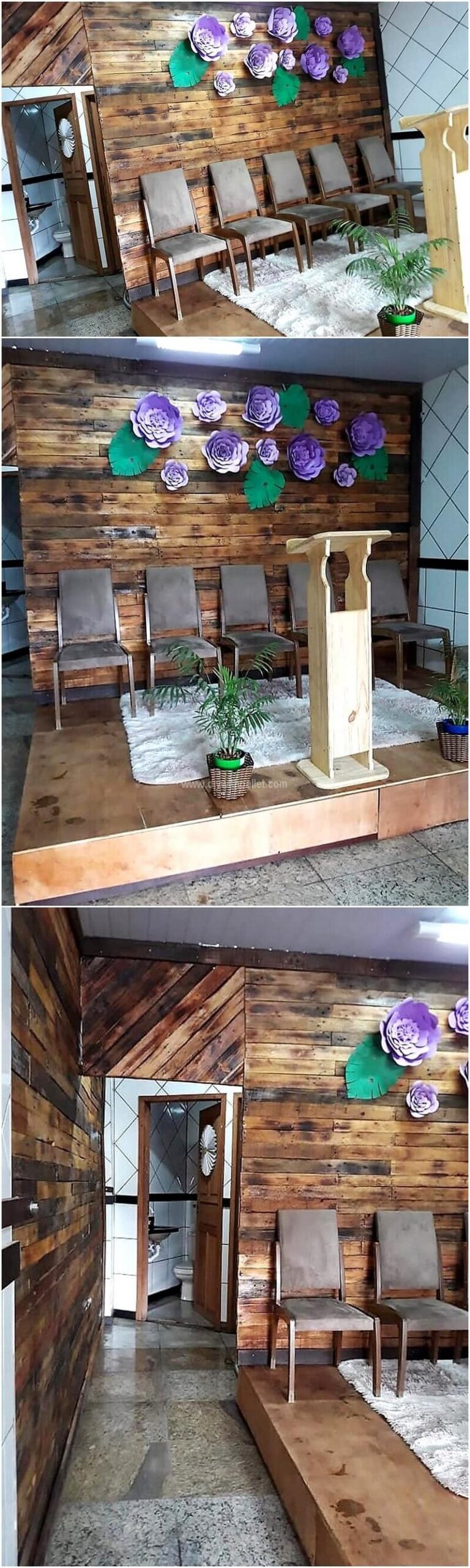 pallet wall cladding