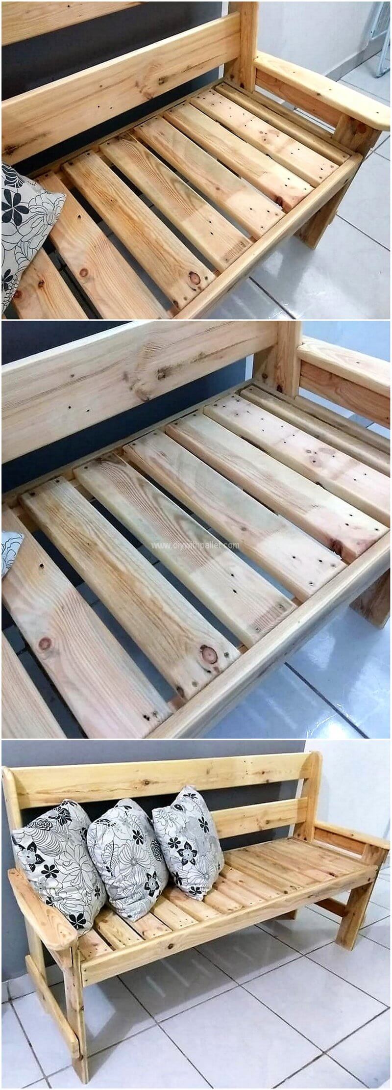 pallet bench idea