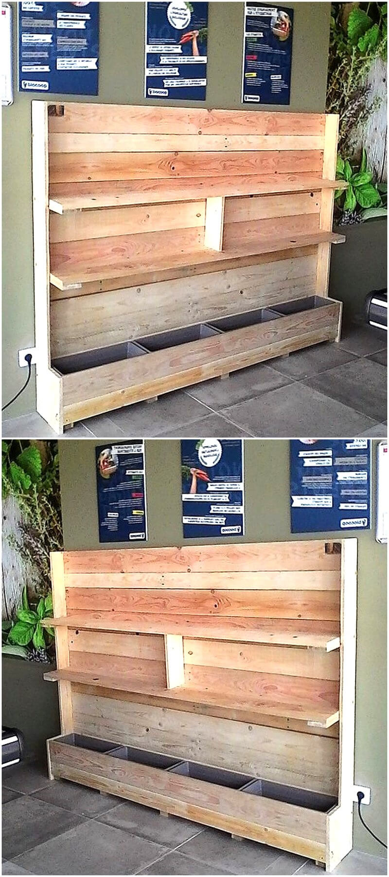 multipurpose pallet cabinet