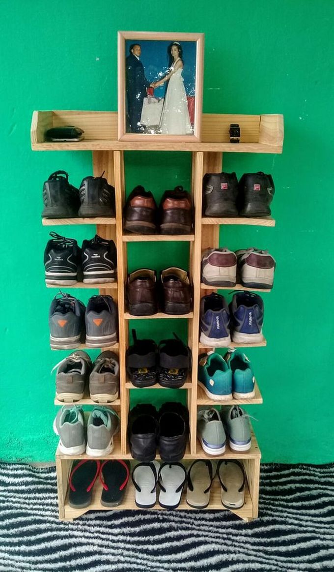 wood pallet shoe rack 5